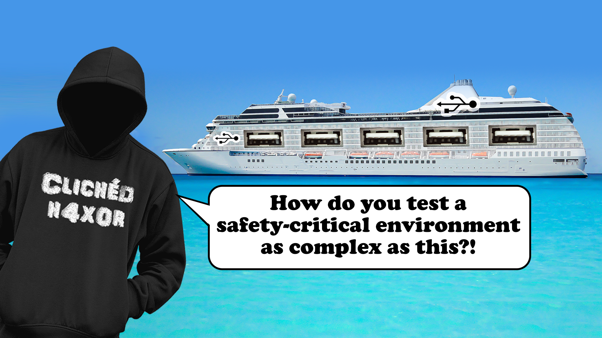 What goes into testing a ship?
